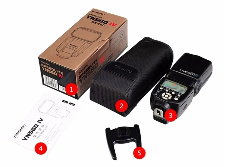 Yongnuo YN560IV YN-560 YN560 IV 4 YN-560IV 2.4G Wireless Flash Speedlite 8