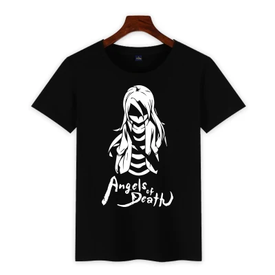 New Angels of Death Ray T-shirt Cosplay Anime Game T-shirt Summer Cotton Short Sleeve Tees
