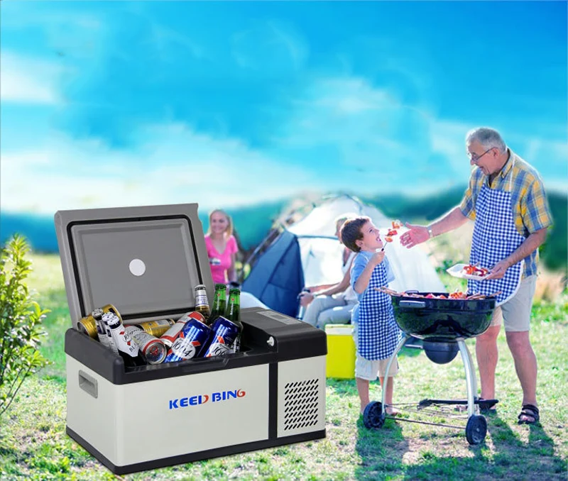  Compressor car refrigerator car dual-use refrigeration icing car mini refrigerator student dormitor