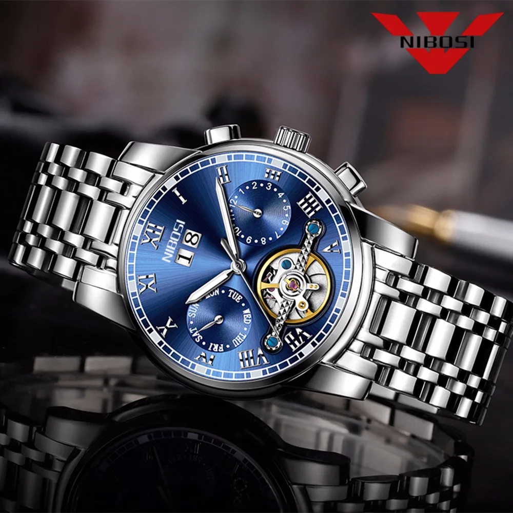 nibosi automatic watch
