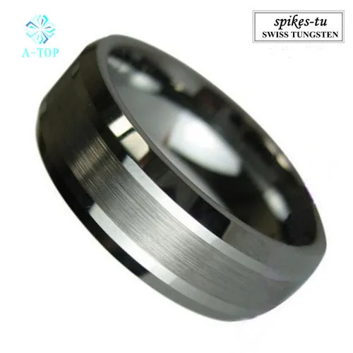 Anium Color Two Tone Tungsten Carbide Ring Men S Wedding Band Anium Color Two Tone Tungsten Carbide Ring Men S Wedding Band Bridal Jewelry Free Shipping In Bands From Accessories On