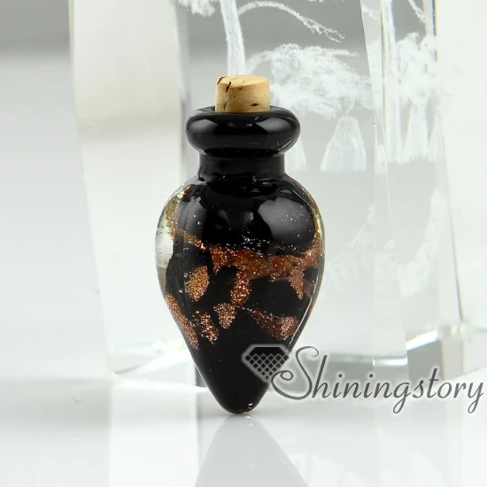 

small glass vials wholesale glass jar necklace miniature glass bottle necklace pendant