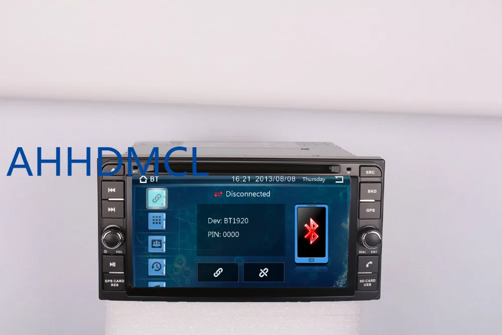 Cheap AHHDMCL 6.95 Inch Car Multimedia Player DVD Radio Stereo Audio GPS Navigation For Toyota Universal 4