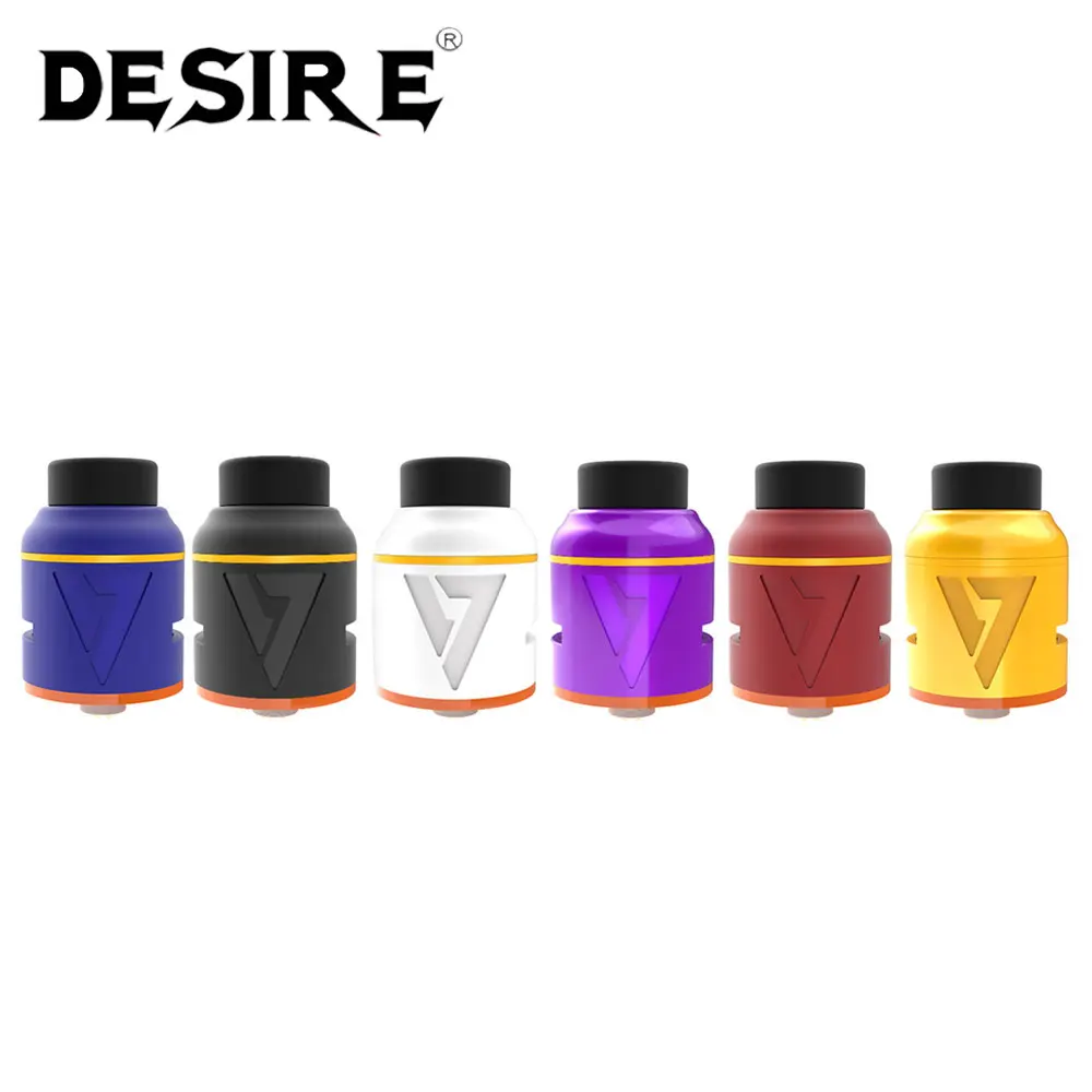 

100% Original Desire Mad Dog RDA/RDTA Version2 with Bottom Feeder Pin for Squonk MODs Leak Proof Electronic Cigarette Vape Tank
