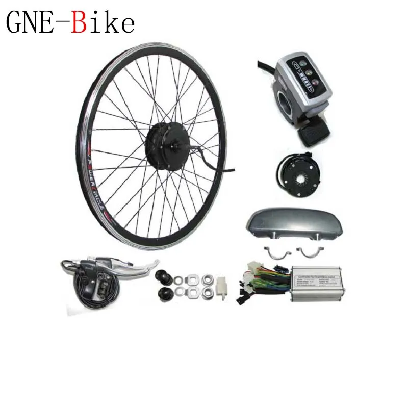 Комплект электрического велосипеда GNE 36V 48V 250 W 500 для 20 &quot24&quot 26 &quot700C заднего