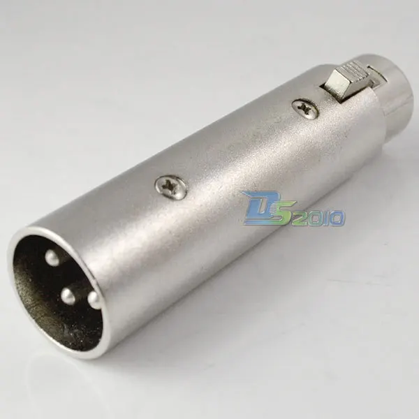 Высокое качество 3 Pin XLR папа к гнездовой переходник для гнезда миниджек