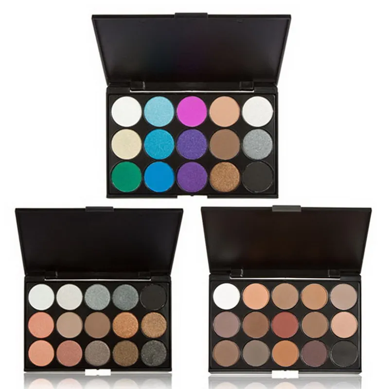 

15 Colors Eye Shadow Women Makeup Shimmer Light Color Natural Brighten Highlighter Matte Eyeshadow Palette Set