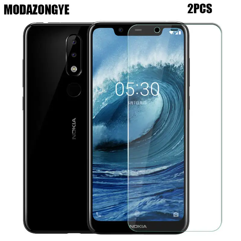 Screen Protector For Nokia 5.1 Plus Tempered Glass Nokia 5.1 Plus Protective Film Glass For Nokia 5.1 Plus TA-1109 5.86 inch afbeelding