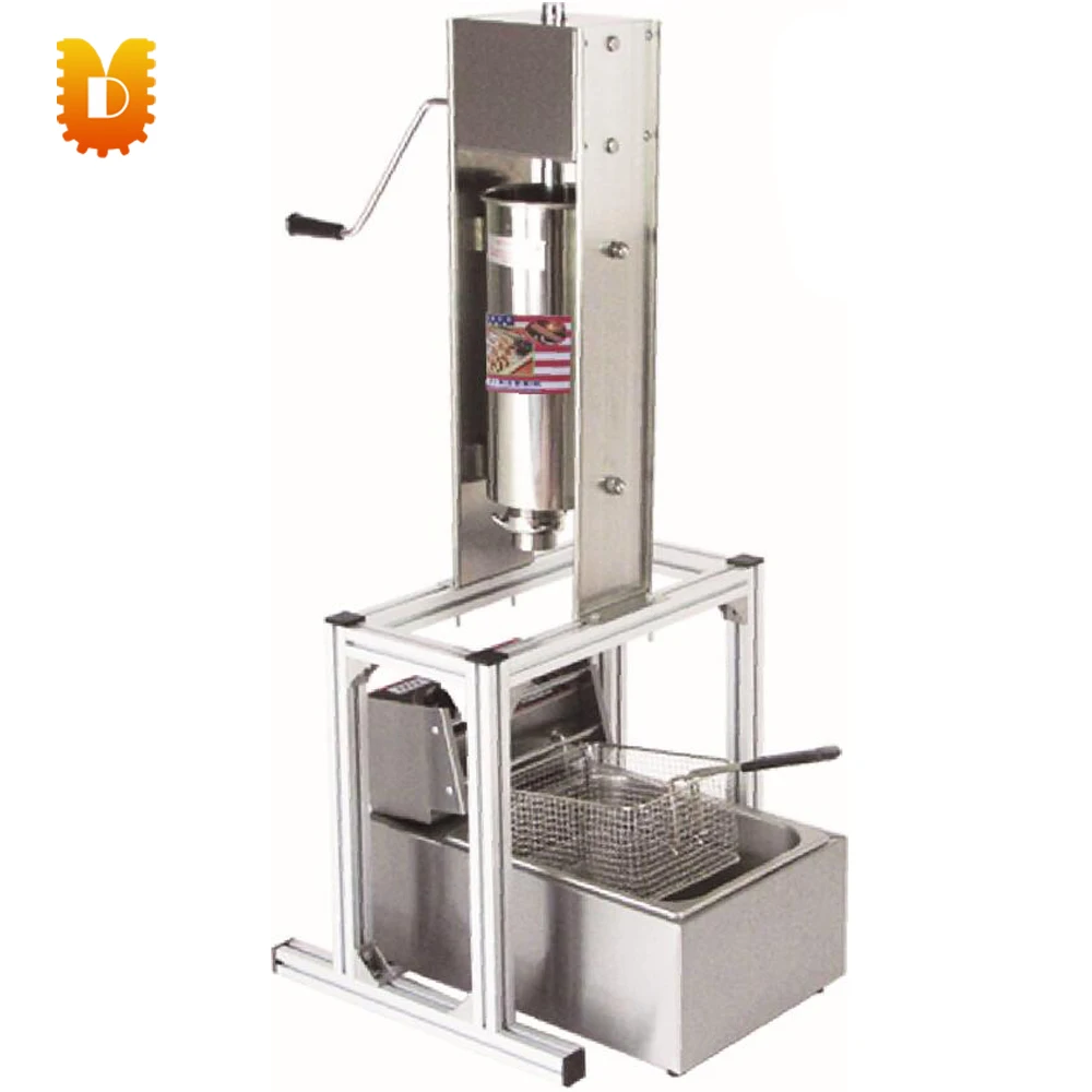 5л с фритюрницей машина для изготовления Чуррос Испания|churro maker|churro making machinechurros