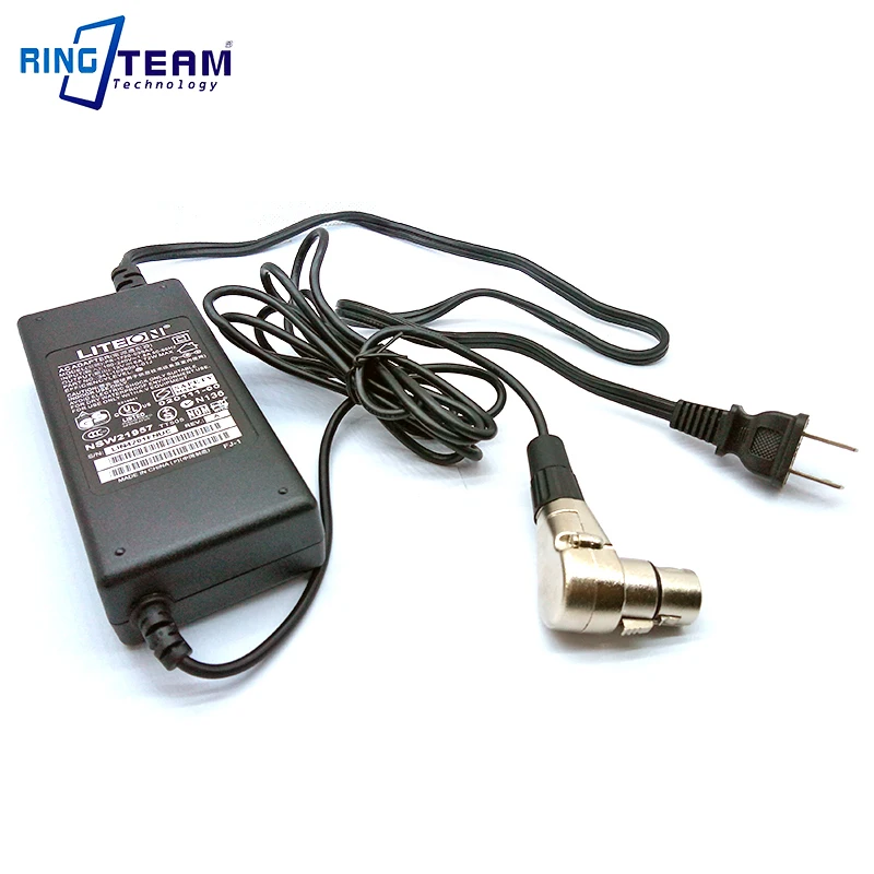  12V Power AC Adapter 4 PINS XLR Connector for Cameras Camcorders Monitors Laptops Notebooks CCTV .. - 32976074800
