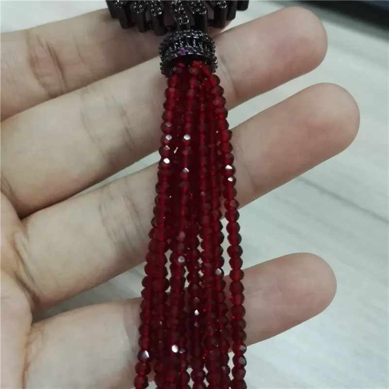 Boho в богемном стиле цвет красного вина стекло с бахромой Обувь пистолет черный