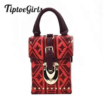 

Rivet Small Box Bag Ladies Handbag New Fashion Mobile Phone Bag High Quality Casual Wild Shoulder Messenger Bag