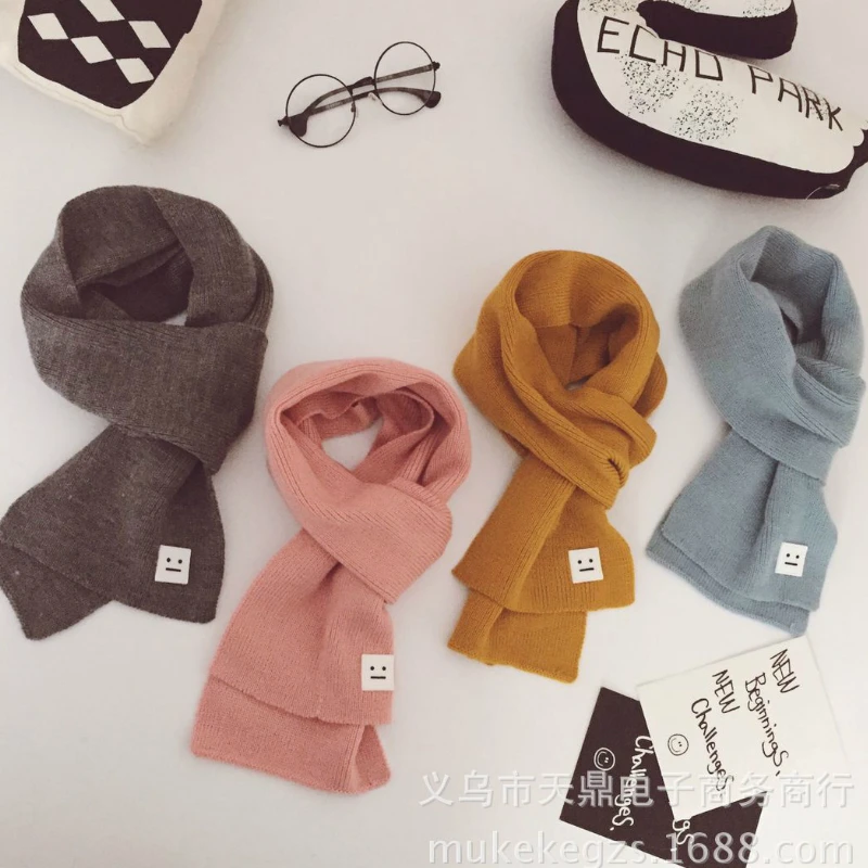 

15x120CM Macaron Smile Winter fashion Plush Spring Autumn Artificial Otter Rabbit Hair Collar Warm Wild Warm wild scarf
