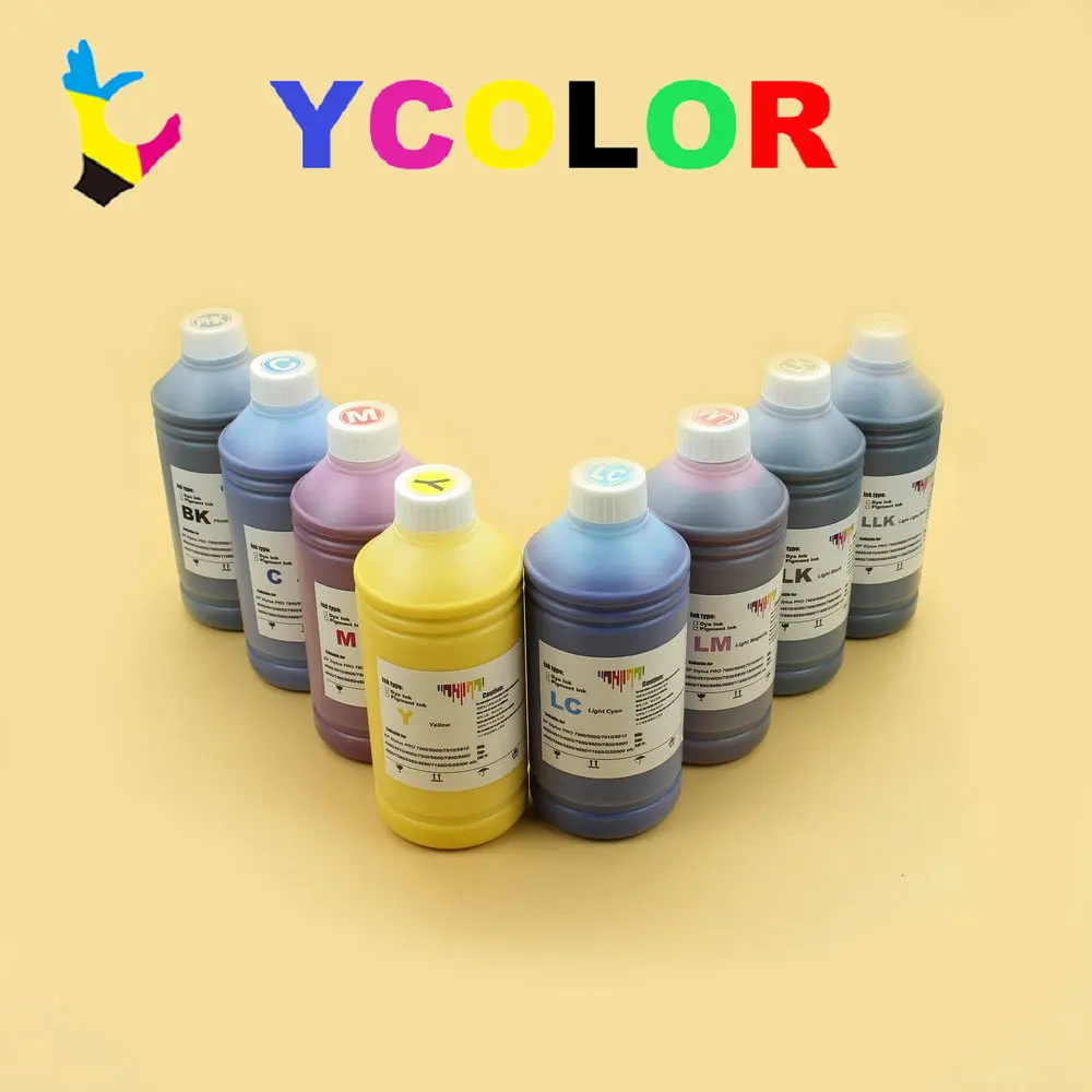 

1000 ml/Bottle Genuine dye Ink For Epson Stylus Pro 4000 4800 4880 7800 7880 9800 9880 DX5 Printer