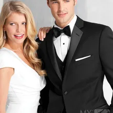 Смокинг для жениха Best Man Пик нагрудные Жених официальные мужские Нарядные Костюмы для свадьбы(пальто+ штаны+ галстук+ жилет) Мужские свадебные костюмы-смокинги