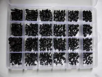 

600pcs M2 M2.3 M2.6 M3 Phillips Phillips Head With Washer Self-tapping Screws Assortment Free Shipping