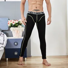 SEEINNER Брендовые мужские однотонные леггинсы теплые штаны вельветовые плотные подштанники