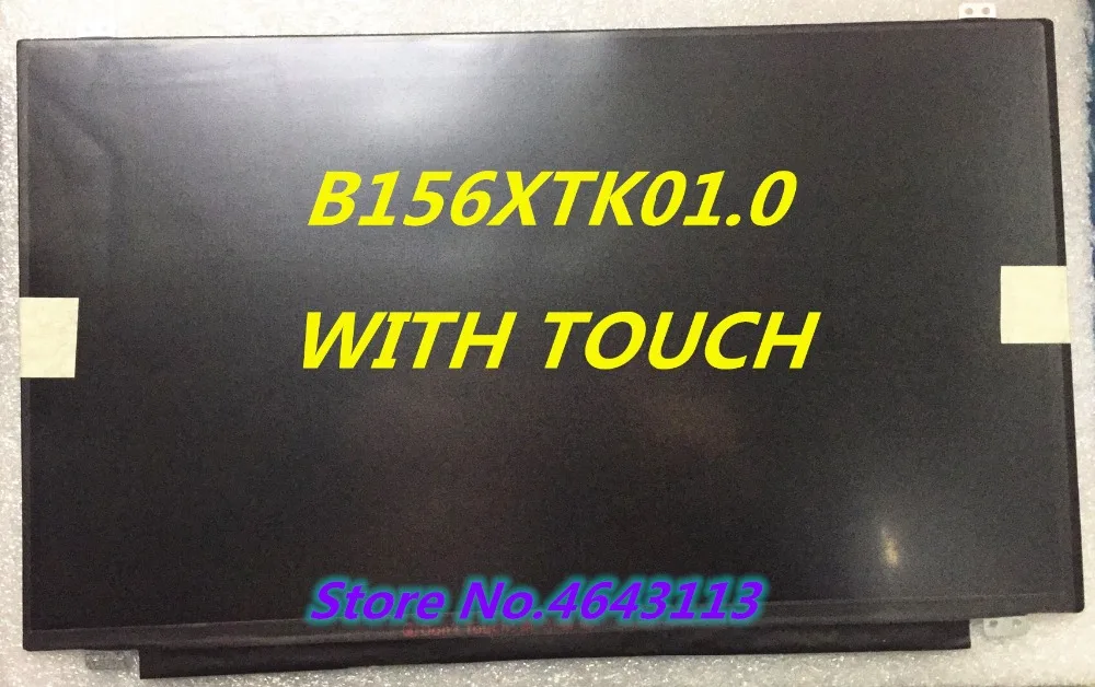 

Free Shipping NT156WHM-T00 B156XTK01.0 40PINS EDP LCD SCREEN Panel Touch DisplayFOR Dell Inspiron 15 5558 Vostro 15 3558 JJ45K