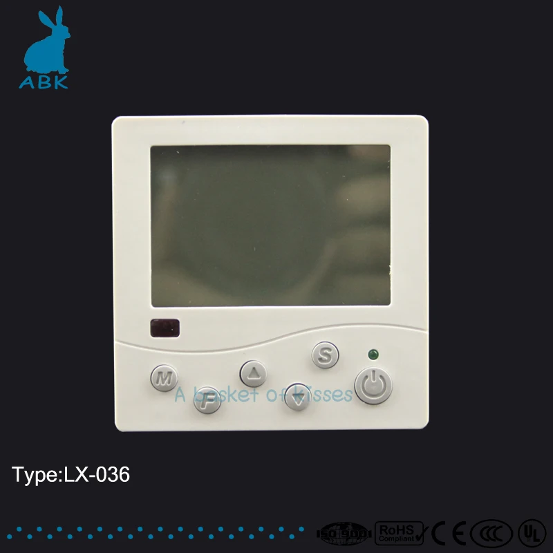 

Lx036 LCD multifunction heating cable thermostat floor heating thermostat temperature Controller