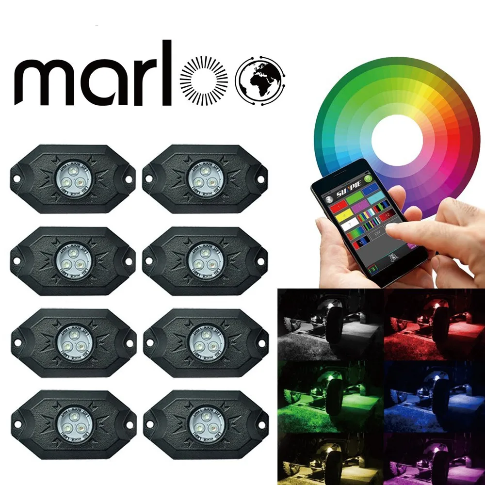 

RGB фонарь для телефона, с управлением через приложение