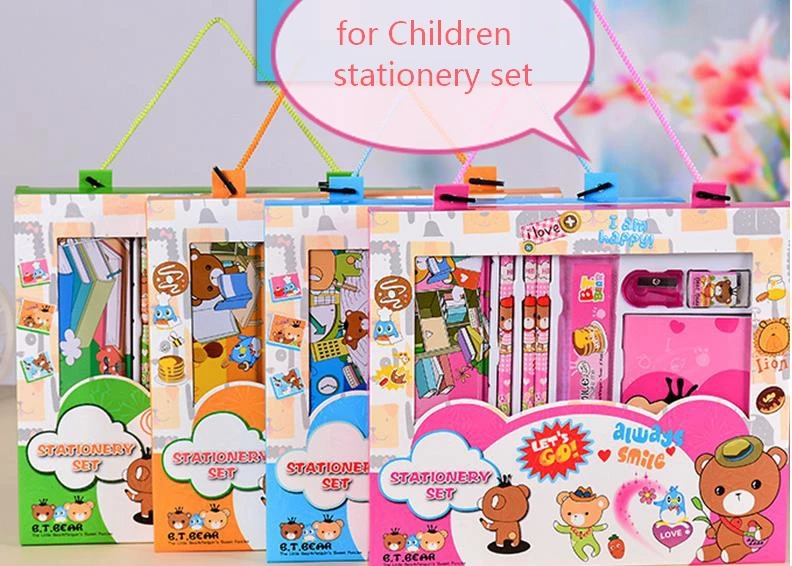 6 pieces of children's stationery set, primary school gifts for primary
