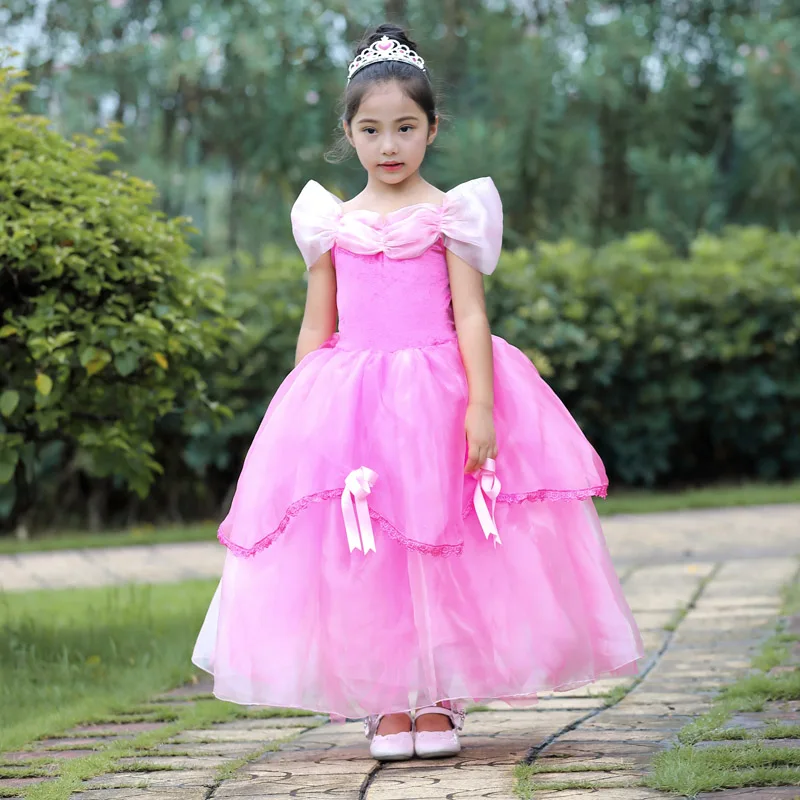 2018 New Girls Summer Tutu Dress Kids Beautiful Childrens cute Dresses O102 