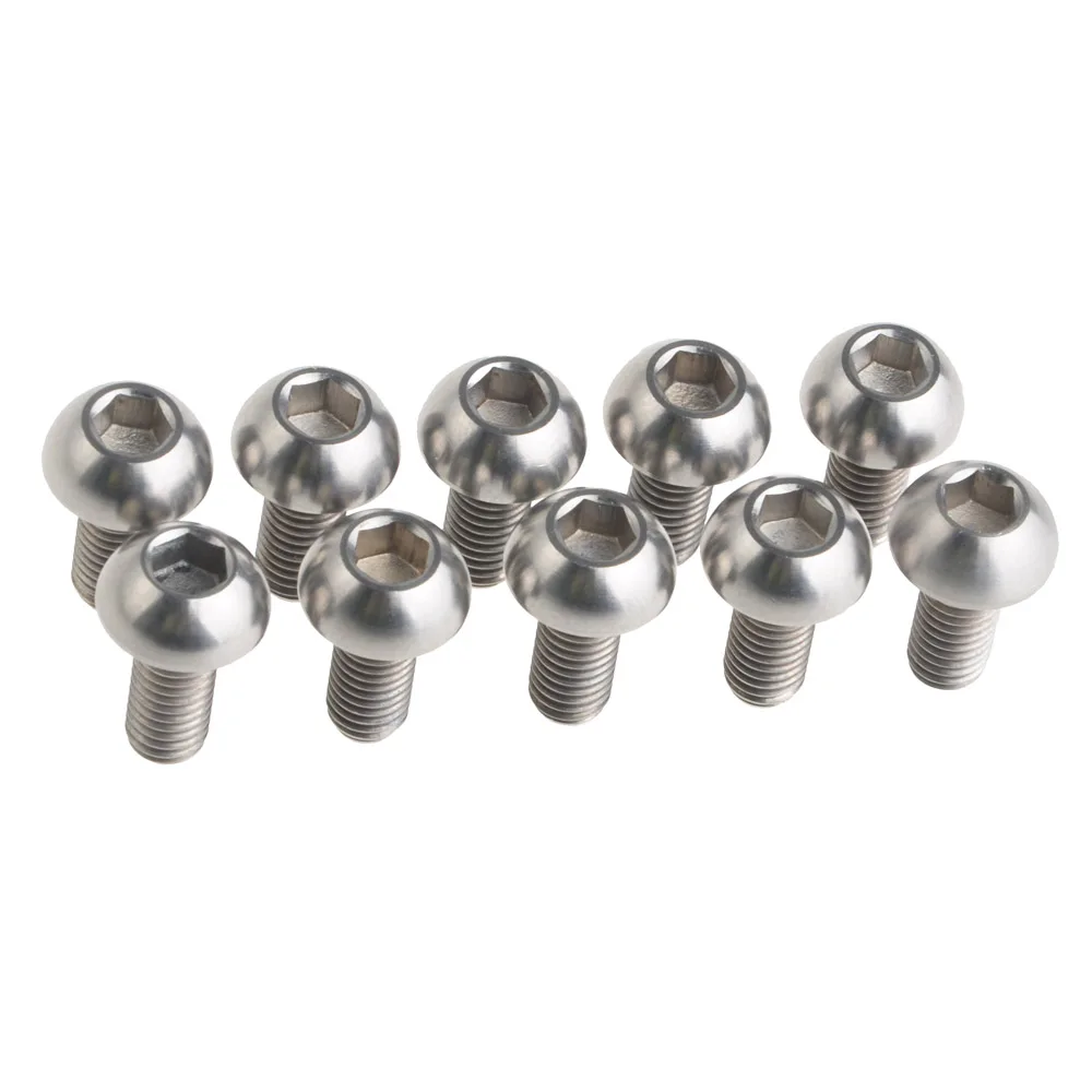 M5x12mm Bolts Screws For Cycle Water Bottle Holder Titanium Ti Bicycle
