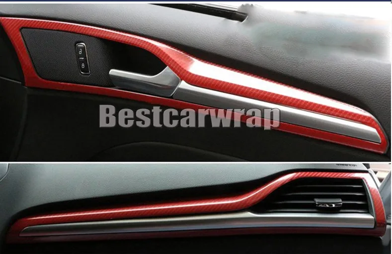 5d 6d gloss carbon fibre vinyl car wrapping film stickers  (2)