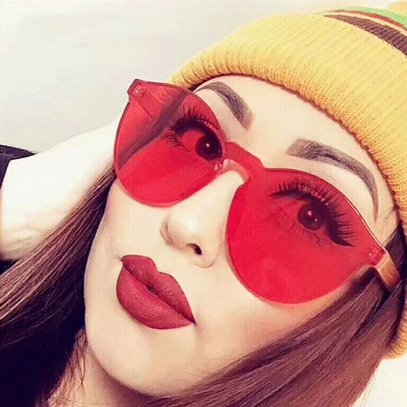 New Fashion Rimless Vintage Round Mirror Sunglasses Women Luxury Brand Original Design Yellow SunGlasses Female UV400 | Аксессуары для