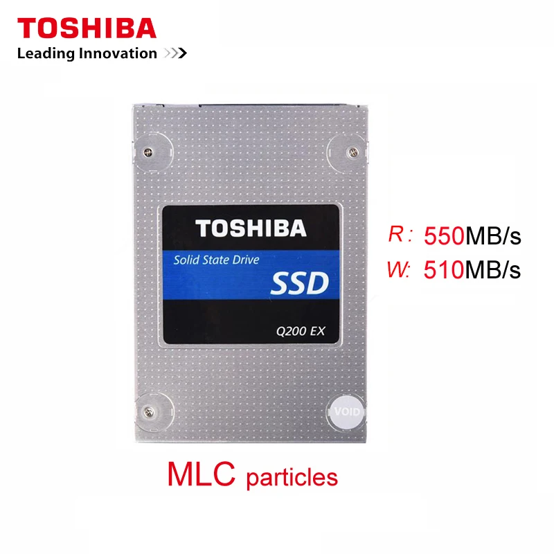 TOSHIBA 240 ГБ Внутренний твердотельный накопитель Q200 EX MLC жесткий диск 2," SATA 3 SSD высокоскоростной кэш для ноутбука Deaktop PC