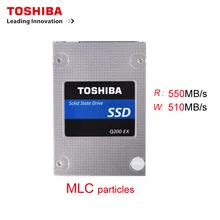 TOSHIBA 240 ГБ Внутренний твердотельный накопитель Q200 EX MLC жесткий диск 2," SATA 3 SSD высокоскоростной кэш для ноутбука Deaktop PC