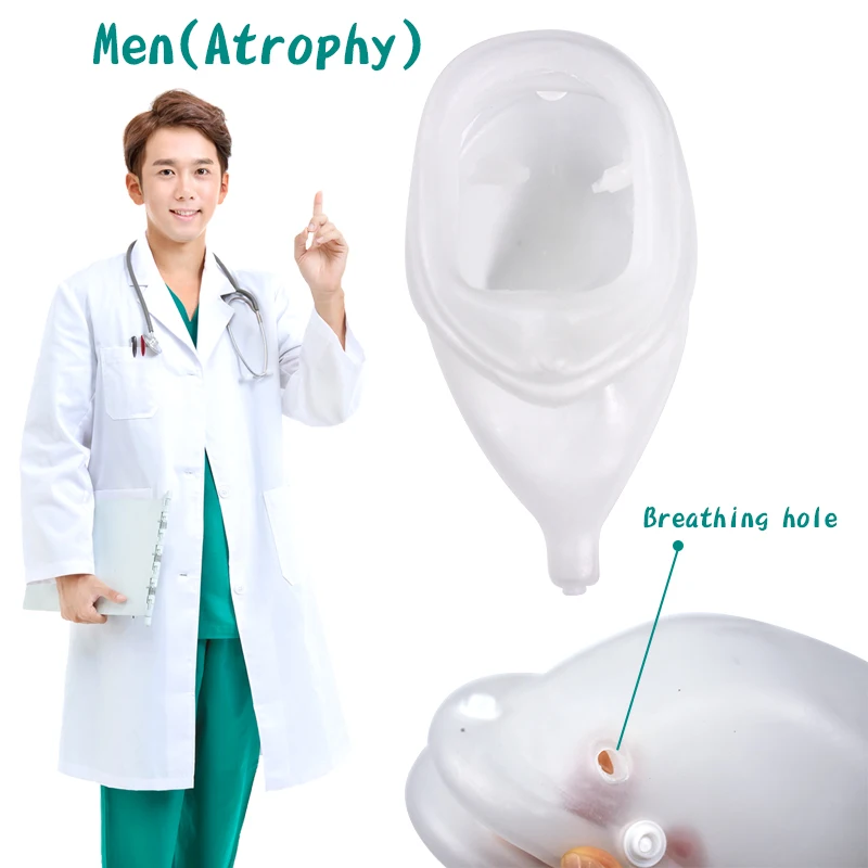 Silicone 1000ml Man Women Elder Urine Bag with Catheter Hemiplegia