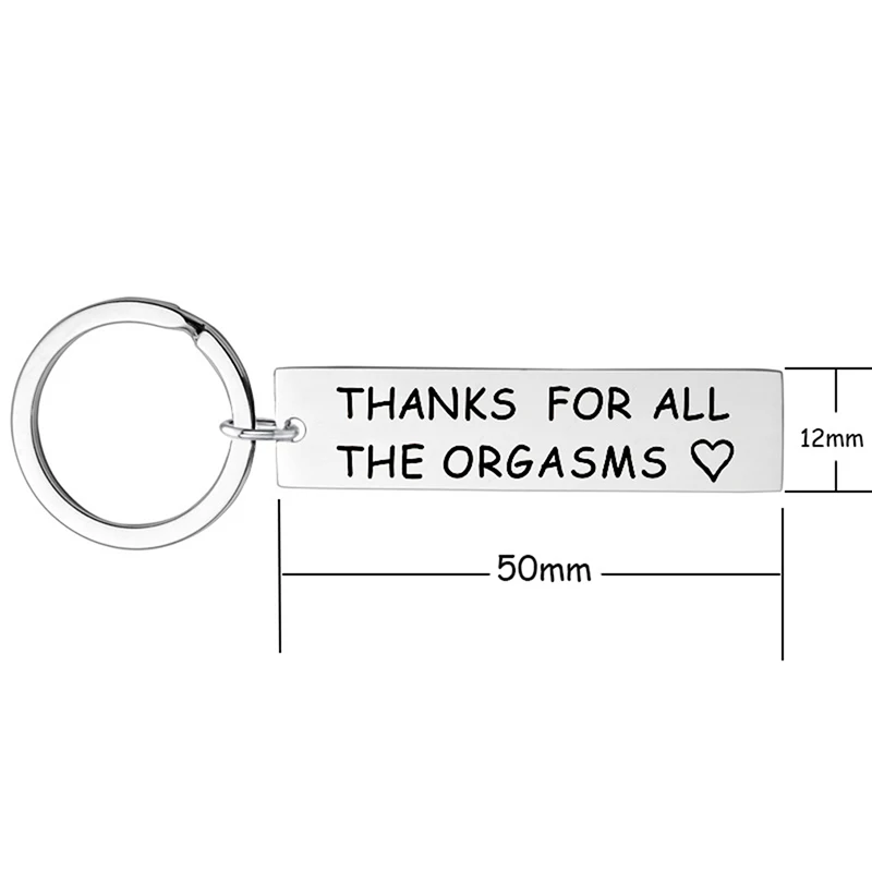 Спасибо за все киски подарок бойфренду пара брелок длинный брелок из нержавеющей стали пара брелоков юмор подарок