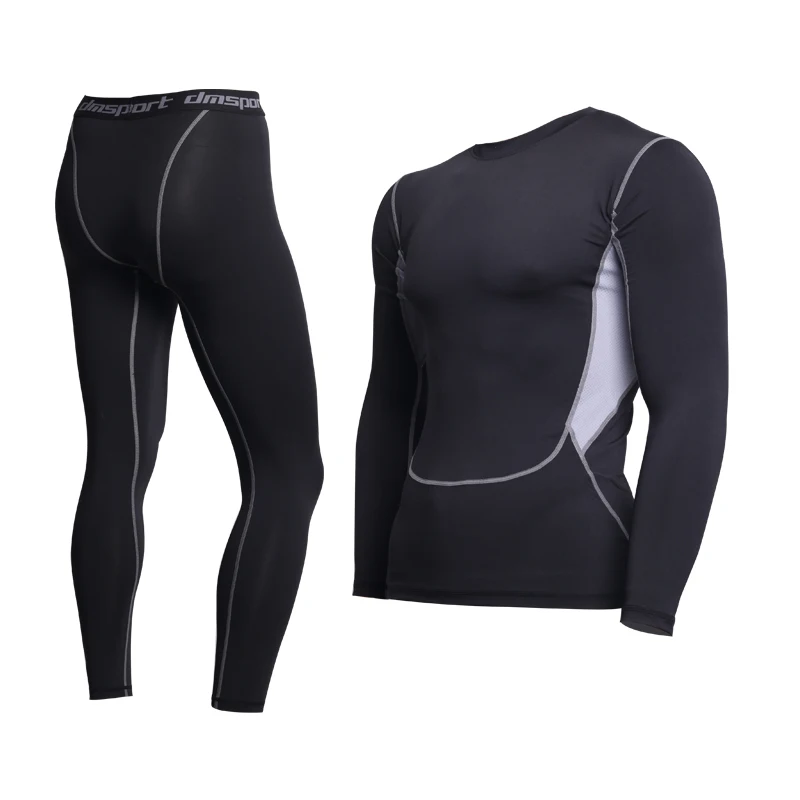 Achat Sous vêtement thermique Pour Hommes Thermo Vêtements Longs Collants Thermiques L hiver sous vêtements de contention À Séchage Rapide livraison directe