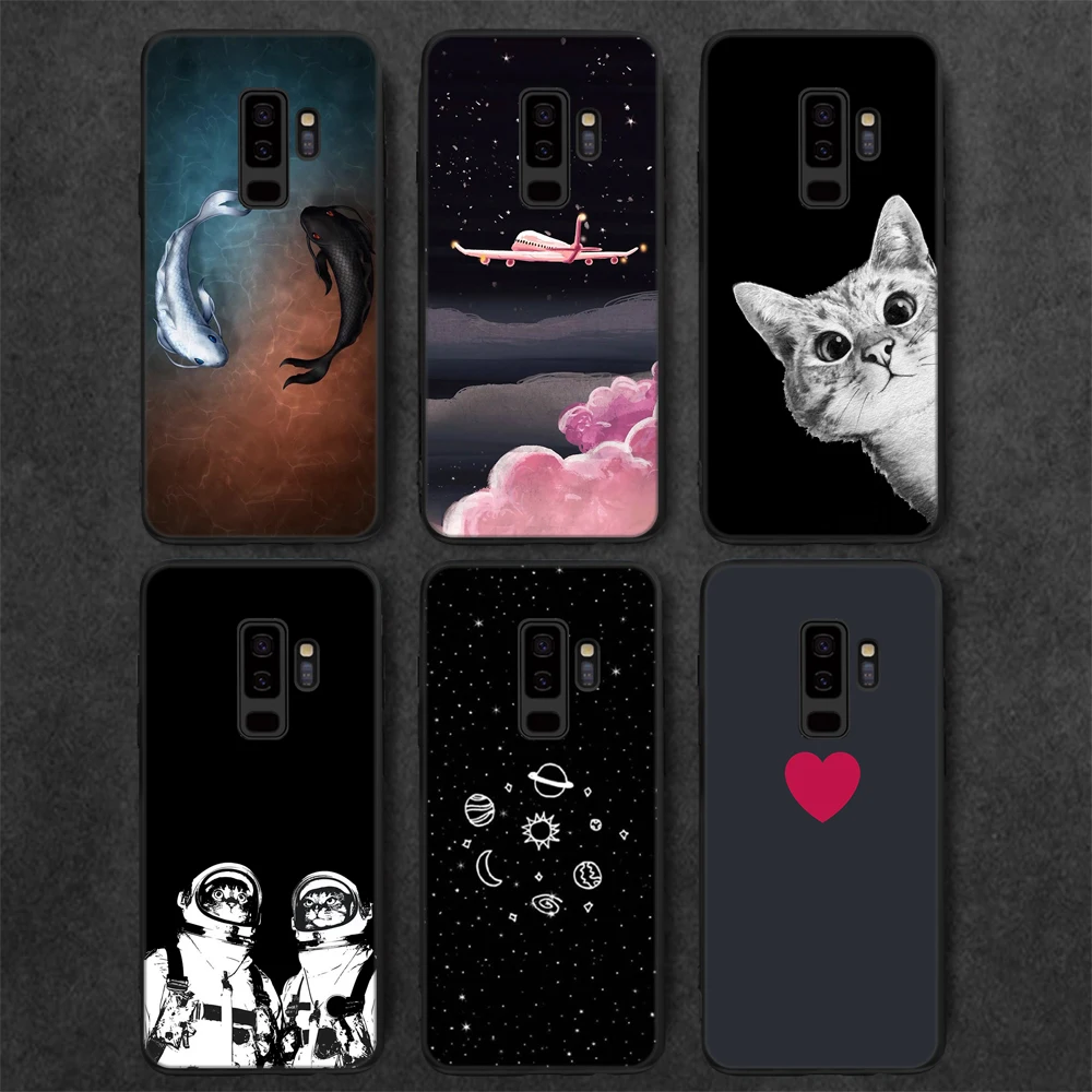 

Phone Case For Samsung Galaxy S9 S8 Plus S7 S6 Edge J7 J5 J3 2017 2016 J4 J6 2018 Fundas Silicon TPU Bumper Back Cover Case