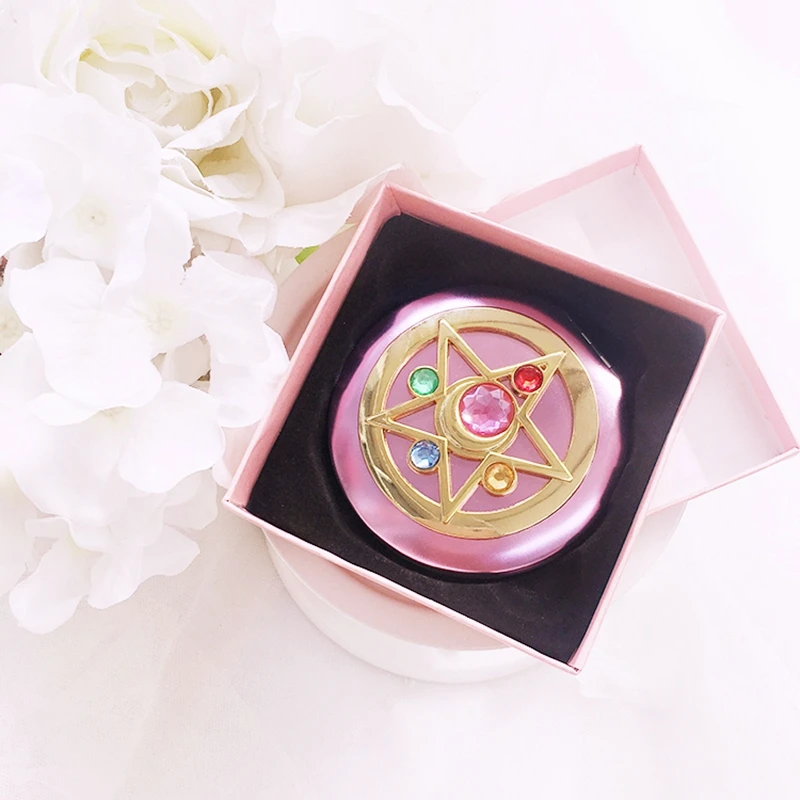 ailor moon Moonlight Memory Series Crystal Star Mirror Case cosmetic make up mirror (2)