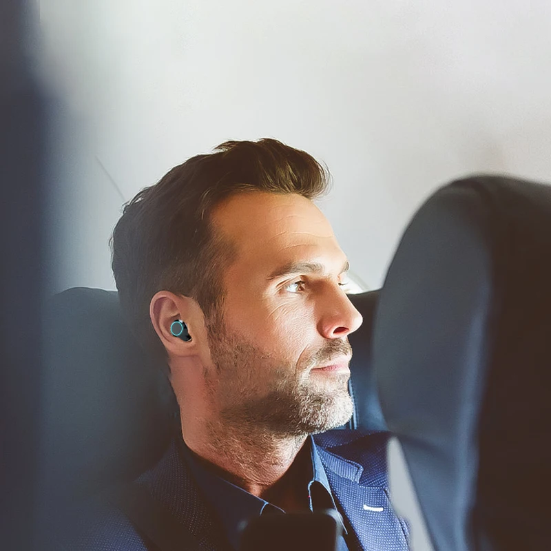 TWS 5,0 Bluetooth 9D стерео наушники беспроводные наушники IPX7 водонепроницаемые наушники 3300 мАч светодиодный внешний Смарт-аккумулятор держатель телефона