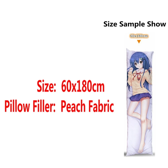 Аниме JK Косплей Dakimakura обнимающая подушка для тела внутренняя вставка для подушки наполнитель ПП хлопок 160 170 180 - Цвет: 60x180cm nonwovens