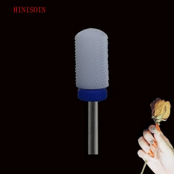 

White Ceramic -1PCS -Nail Drill Bit - Large Smooth Top Bit - M (0102.066)