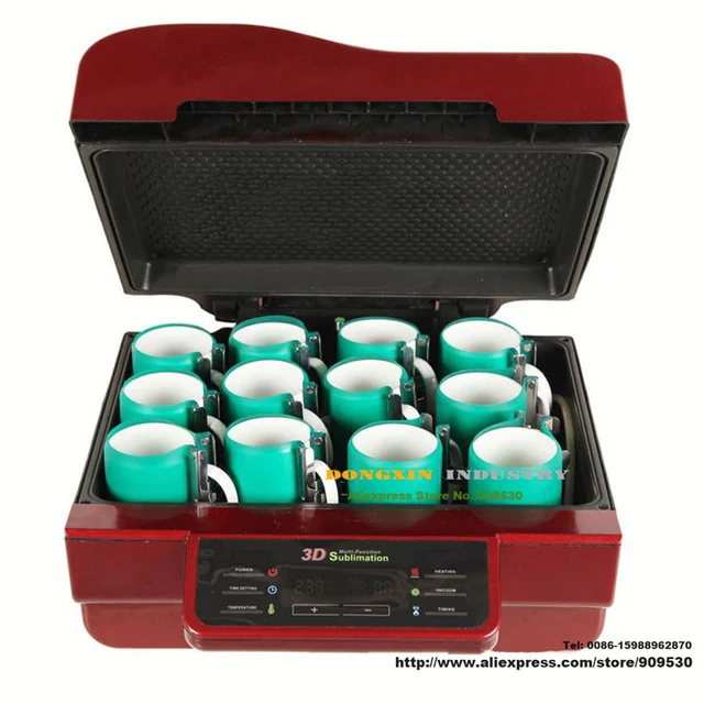 ST3042 3D Sublimation W&auml;rme&uuml;bertragung Maschine 3D Vakuumhitzepressemaschine Transferpresse Drucker f&uuml;r F&auml;llen Tassen Teller Weingl&auml;ser
