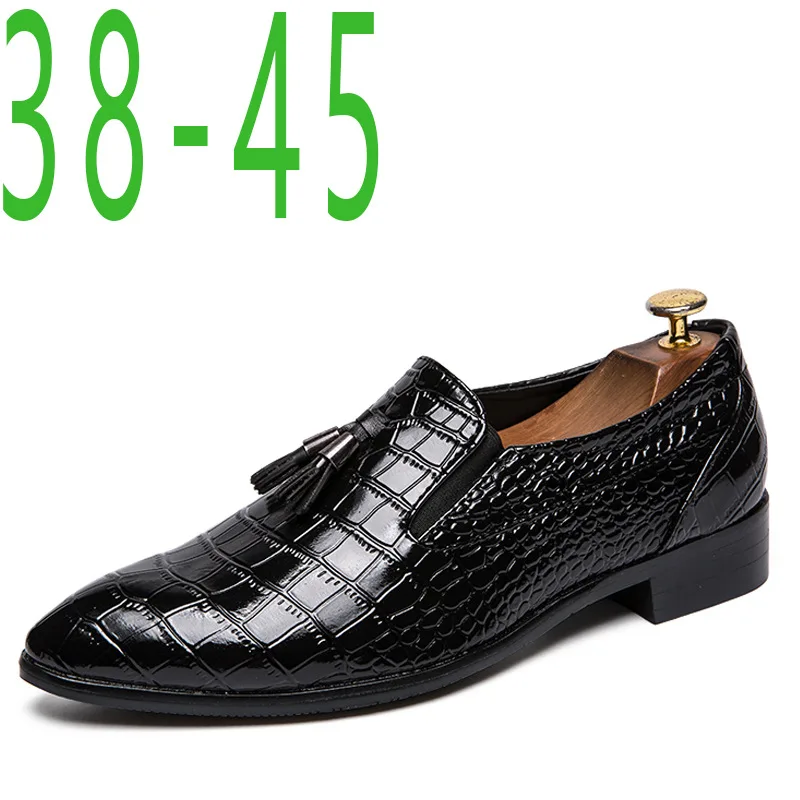 Мужская обувь; Свадебная обувь из натуральной кожи с тиснением и бахромой; Мужская итальянская деловая обувь; официальная обувь; Мужские броги в стиле панк; Повседневная официальная обувь