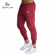 Seven Joe Мужская спортивная одежда фитнес эластичные повседневные брюки хлопок мужские s фитнес тренировки брюки обтягивающие спортивные брюки Jogger брюки