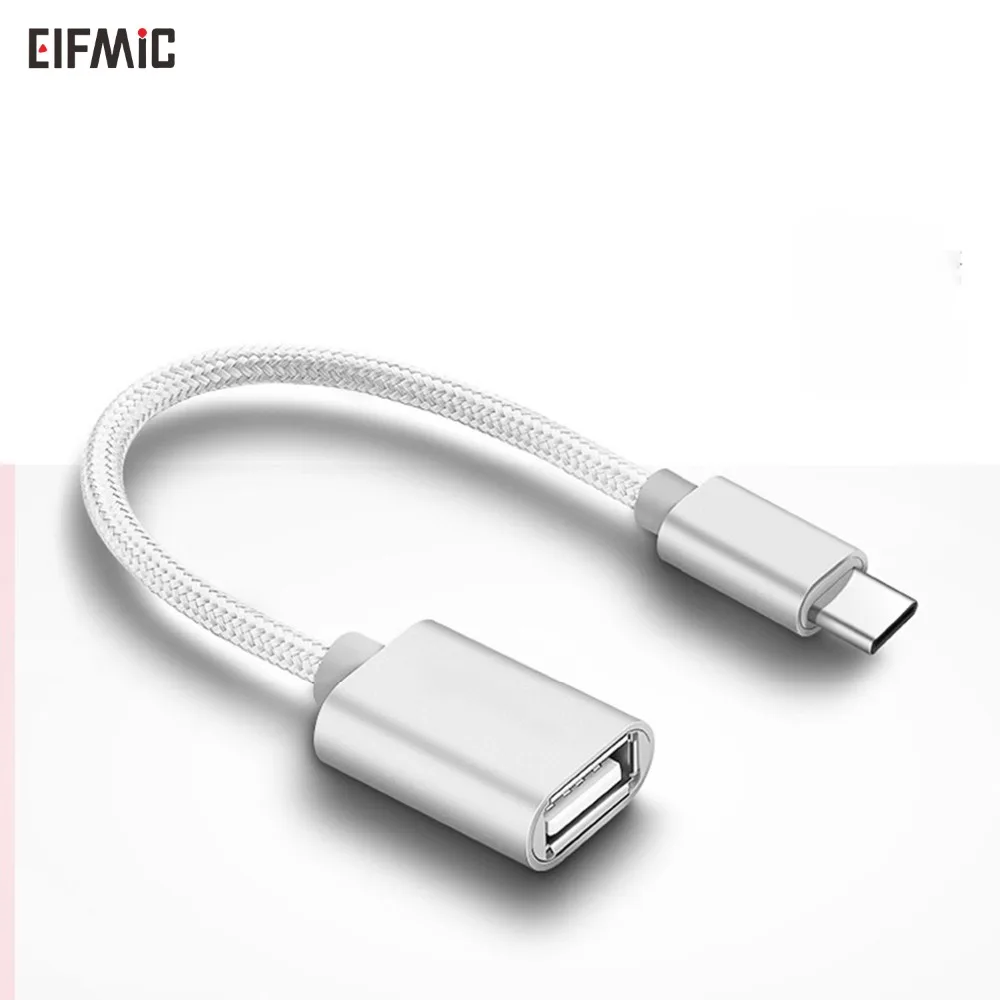 USB-C إلى USB 3.1 محول نوع C إلى USB الإناث كابل otg ل C ميناء ماك بوك برو/الهواء (2018) ديل XPS سامسونج غالاكسي ملاحظة LG G5/G6 ،