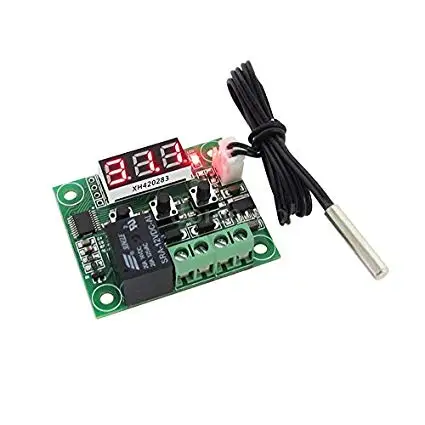 

W1209 LED Digital Thermostat Temperature Control Thermometer Thermo Controller Switch Module DC 12V Waterproof NTC Sensor
