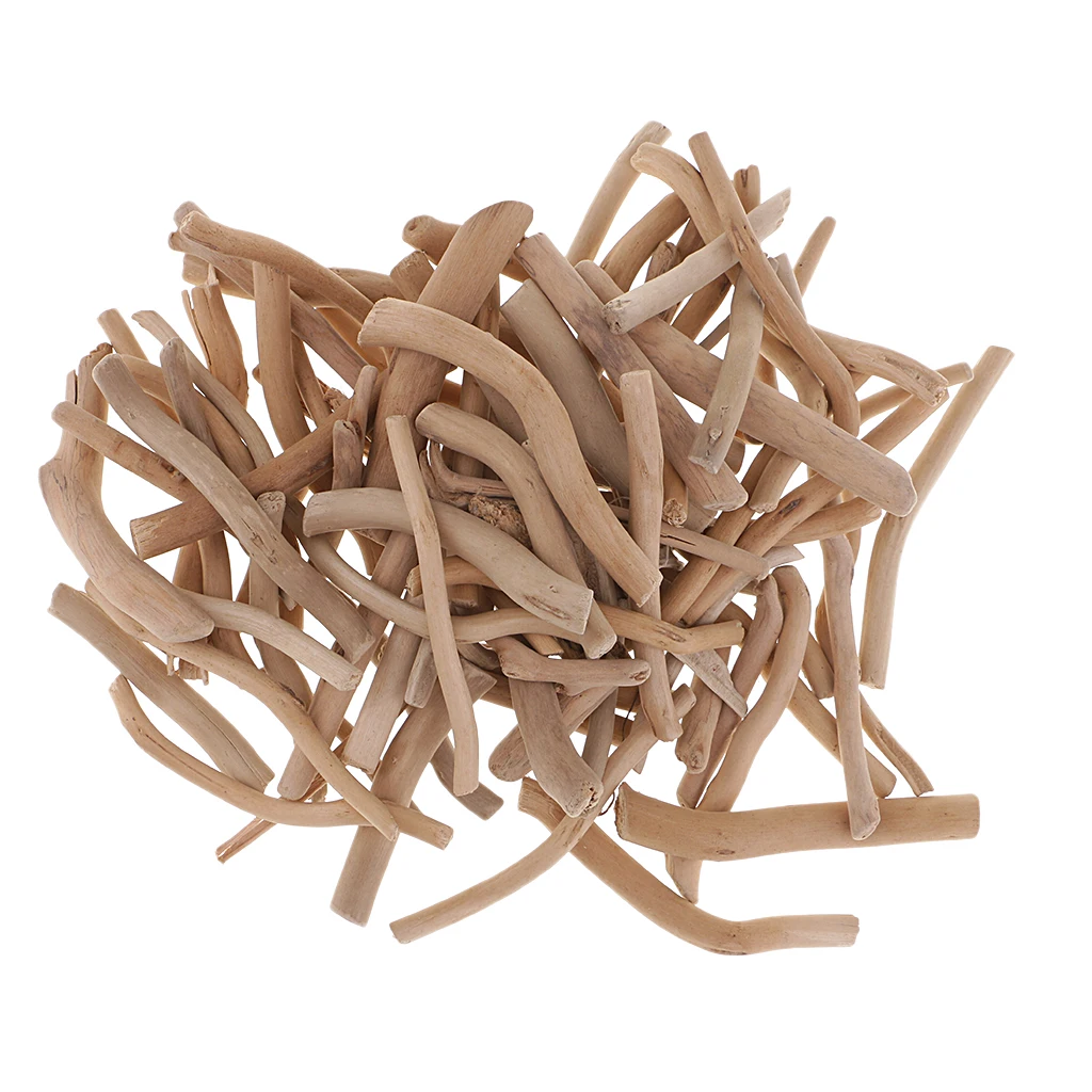 125g Driftwood Pieces Branches Northumbrian Coastline Display Arts and Craft DIY Woodworking Rustic Wedding Table Decorations