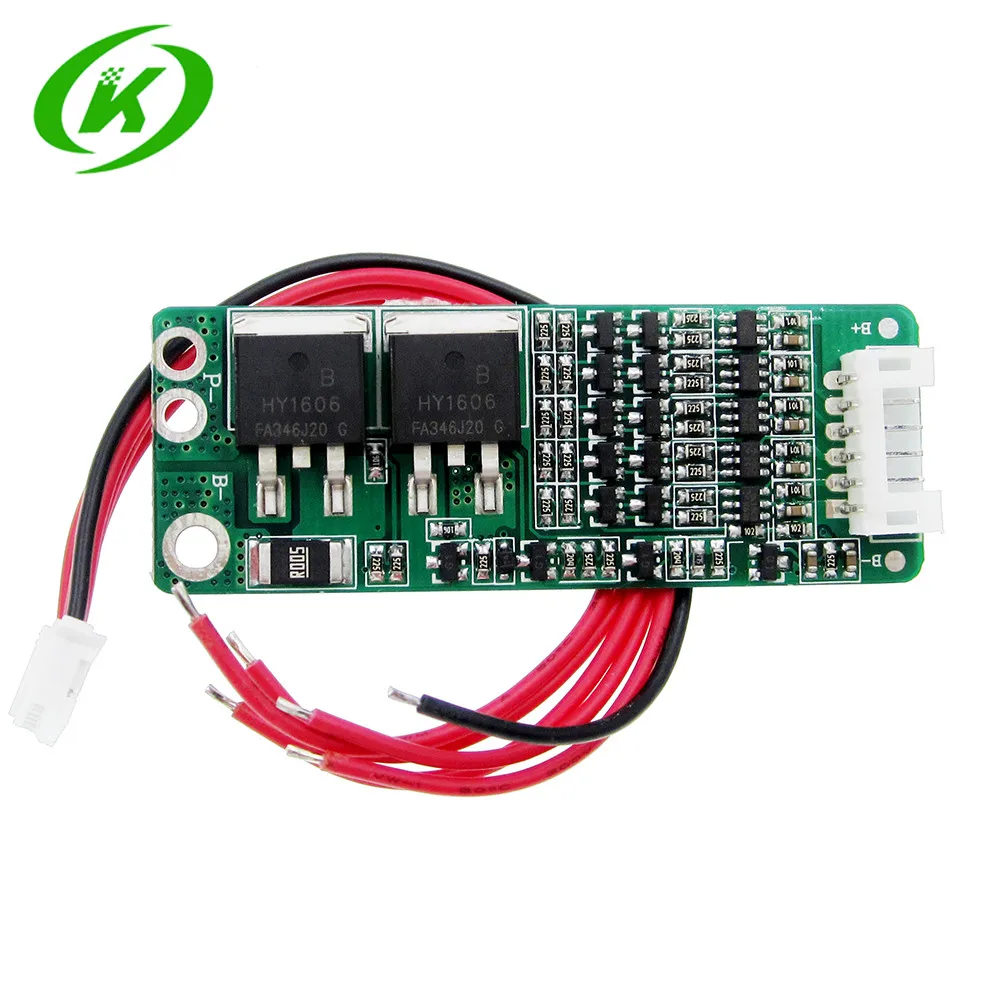 5S 15A литий ионный литиевый аккумулятор BMS 18650 зарядное устройство Защитная плата