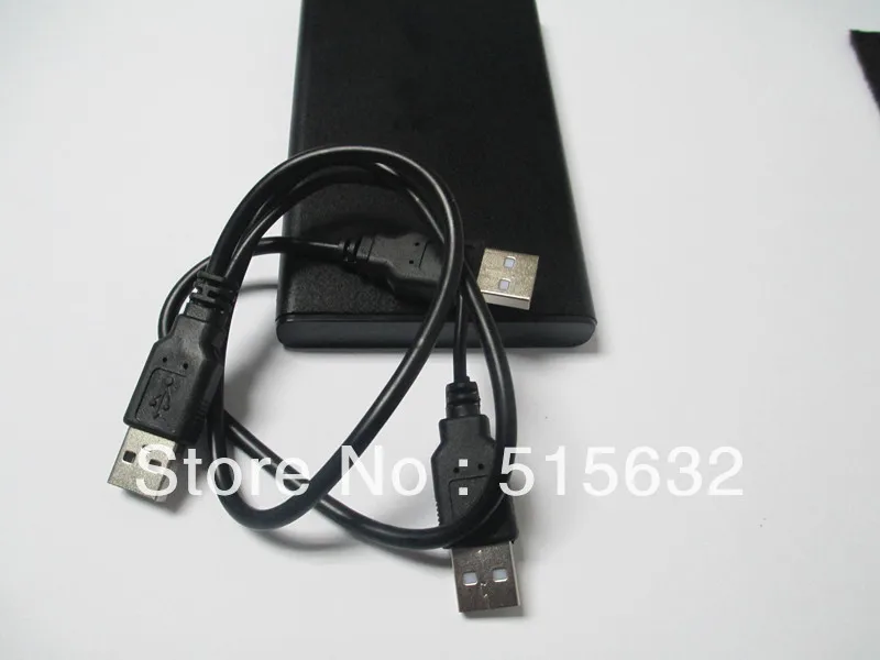 USB 2.0 2.5" Hard Drive IDE HDD Ext Enclosure Case USB Cable & screws kit