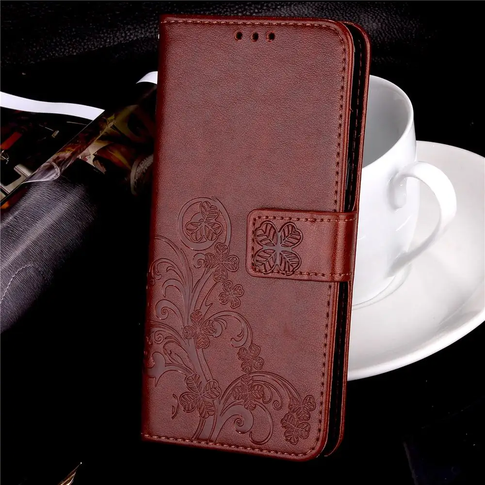 Phone Case For Coque ZTE Blade A610 A610C A 610 Flip Cover Capa Luxury Wallet Leather Skin Case For Fundas ZTE A610 A610C Case - Цвет: Brown