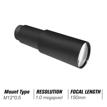 M12* P0.5 HOV 2.29D ручная фокусировка HD 1,0 мегапиксельная 150 мм CCTV стойка MTV Объектив 1/" Датчик изображения видимость на расстоянии до 300 м
