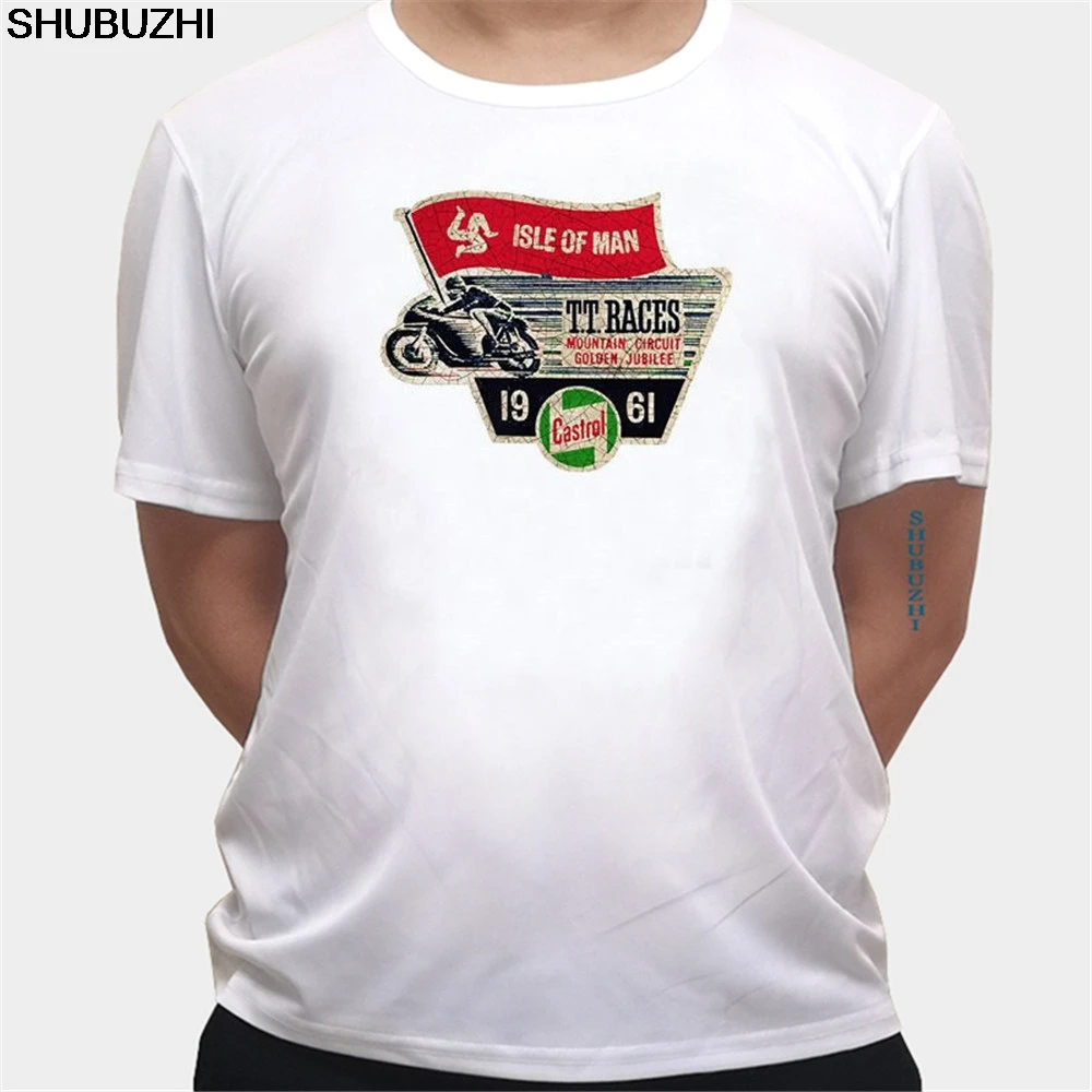 

Mountain course map Isle of man tt Tee Shirt Men Man's Top Design Custom Short Sleeve Valentine's Big Size Group T-shirts